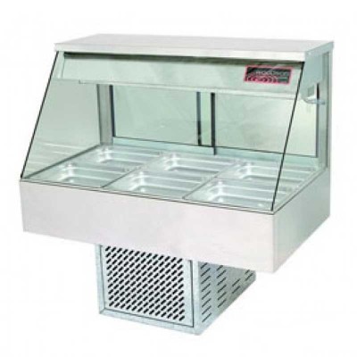 Woodson Straight Glass Cold Food Display