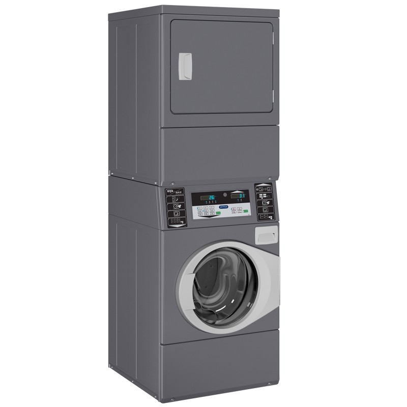 Primus PT3JG Commercial Washer/Dryer Stack